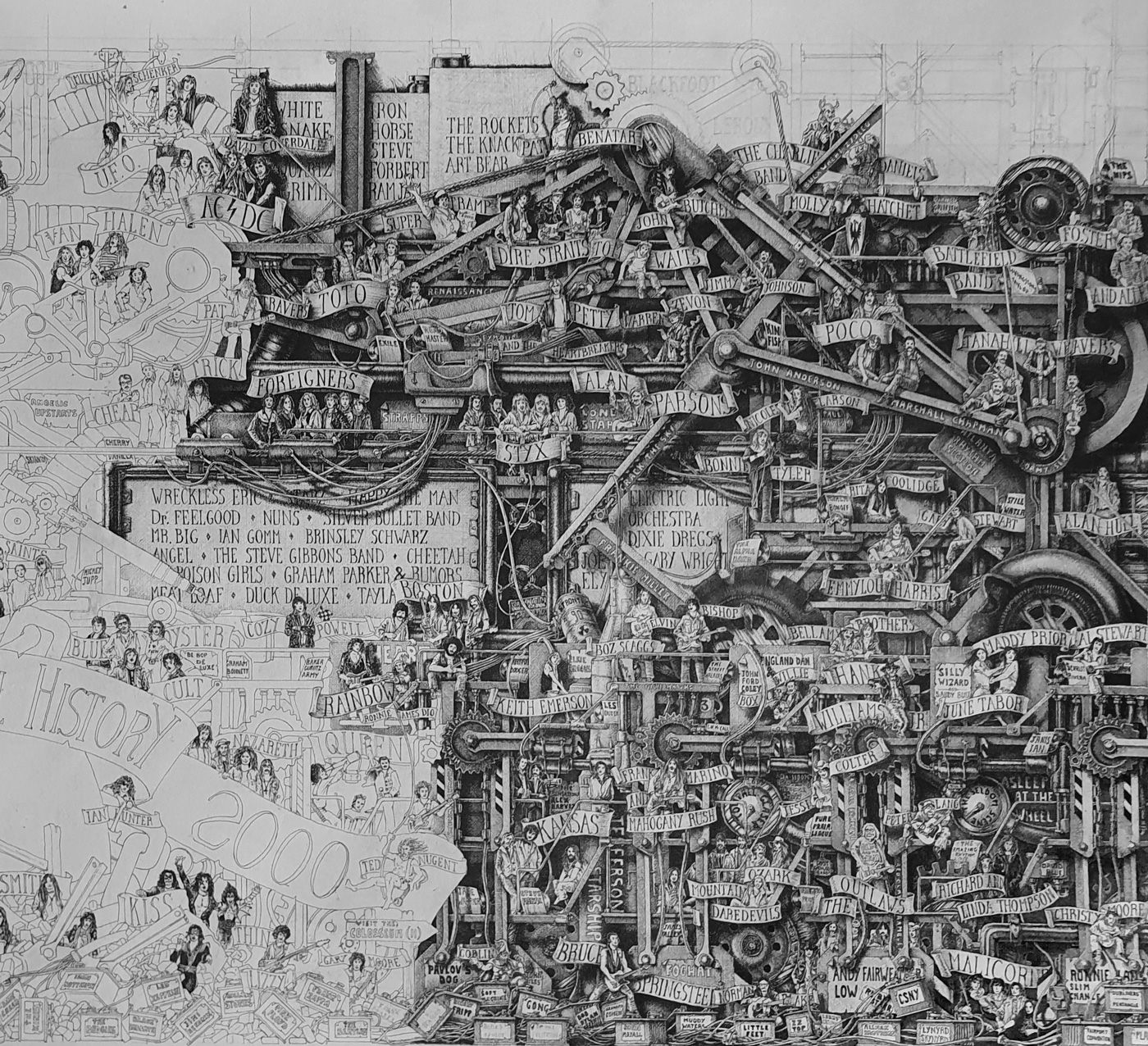 Status of the Rock History 2 drawing as of June 4